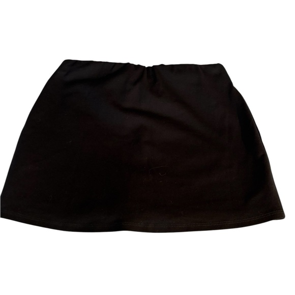 Windsor Women's Best Shot Ponte High Rise Black Belted Skort Medium - Picture 2 of 13